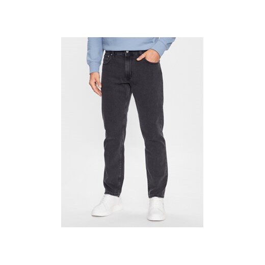 Calvin Klein Jeans Jeansy J30J323336 Czarny Straight Fit ze sklepu MODIVO w kategorii Jeansy męskie - zdjęcie 168522611