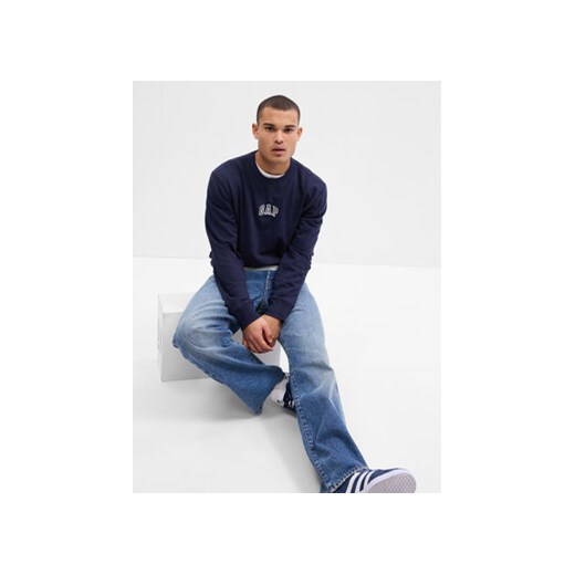 Gap Bluza 753777-01 Granatowy Regular Fit ze sklepu MODIVO w kategorii Bluzy męskie - zdjęcie 168522871