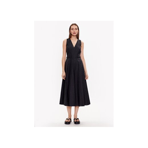 TWINSET Sukienka letnia 231TT2230 Czarny Regular Fit ze sklepu MODIVO w kategorii Sukienki - zdjęcie 168523262