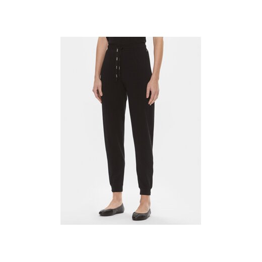 Boss Spodnie piżamowe 50510314 Czarny Regular Fit ze sklepu MODIVO w kategorii Piżamy damskie - zdjęcie 168523424