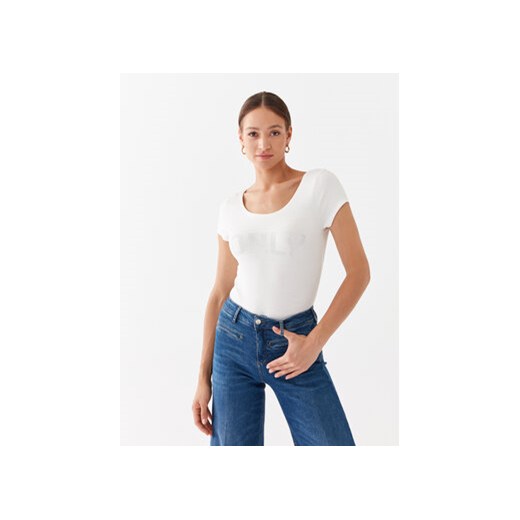 ONLY T-Shirt 15316416 Biały Slim Fit ze sklepu MODIVO w kategorii Bluzki damskie - zdjęcie 168523570