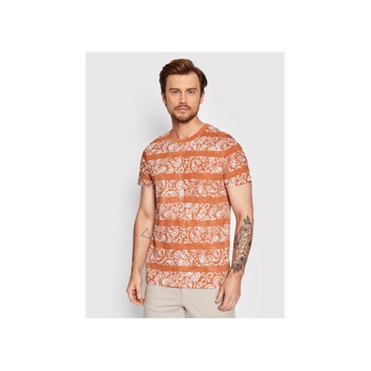 Jack&Jones PREMIUM T-Shirt Drifter 12211068 Pomarańczowy Regular Fit ze sklepu MODIVO w kategorii T-shirty męskie - zdjęcie 168523681