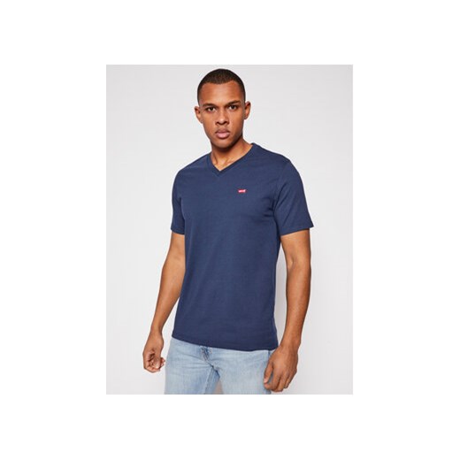 Levi's® T-Shirt Original Housemark Tee 85641-0002 Granatowy Standard Fit ze sklepu MODIVO w kategorii T-shirty męskie - zdjęcie 168523820