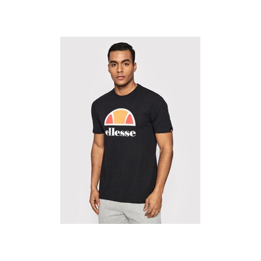 Ellesse T-Shirt Dyne SXG12736 Czarny Regular Fit ze sklepu MODIVO w kategorii T-shirty męskie - zdjęcie 168523970