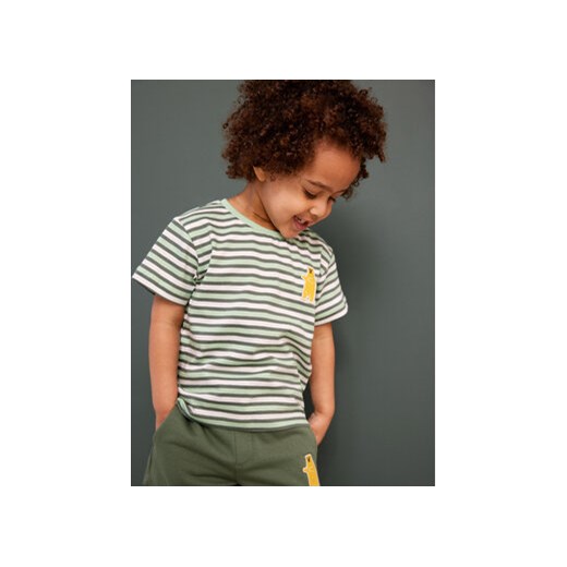 NAME IT T-Shirt 13213259 Zielony Regular Fit ze sklepu MODIVO w kategorii Koszulki niemowlęce - zdjęcie 168524084