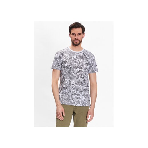 INDICODE T-Shirt Palme 40-935 Szary Regular Fit ze sklepu MODIVO w kategorii T-shirty męskie - zdjęcie 168524111