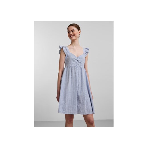 Pieces Sukienka letnia Serra 17126221 Niebieski Regular Fit ze sklepu MODIVO w kategorii Sukienki - zdjęcie 168524792