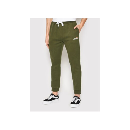 Ellesse Spodnie dresowe Granite SHK12643 Zielony Regular Fit ze sklepu MODIVO w kategorii Spodnie męskie - zdjęcie 168524882