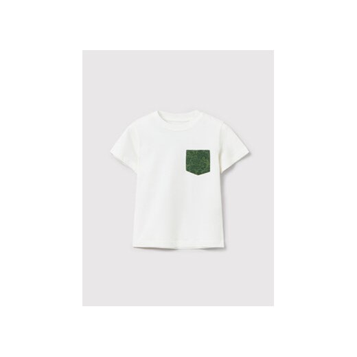 OVS T-Shirt 1473437 Biały Regular Fit ze sklepu MODIVO w kategorii T-shirty chłopięce - zdjęcie 168524914