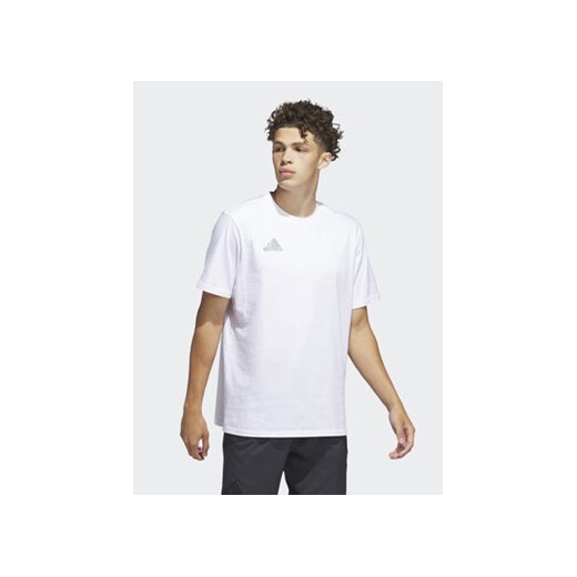 adidas T-Shirt Worldwide Hoops City Basketball Graphic T-Shirt IC1872 Biały Loose Fit ze sklepu MODIVO w kategorii T-shirty męskie - zdjęcie 168525051