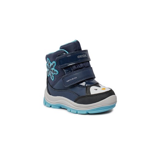 Geox Kozaki B Flanfil Girl B Abx B363WA 054FU CF4N4 M Granatowy Geox 21 okazyjna cena MODIVO