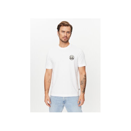 Boss T-Shirt Teeglitchlogo 50499504 Biały Relaxed Fit ze sklepu MODIVO w kategorii T-shirty męskie - zdjęcie 168525414