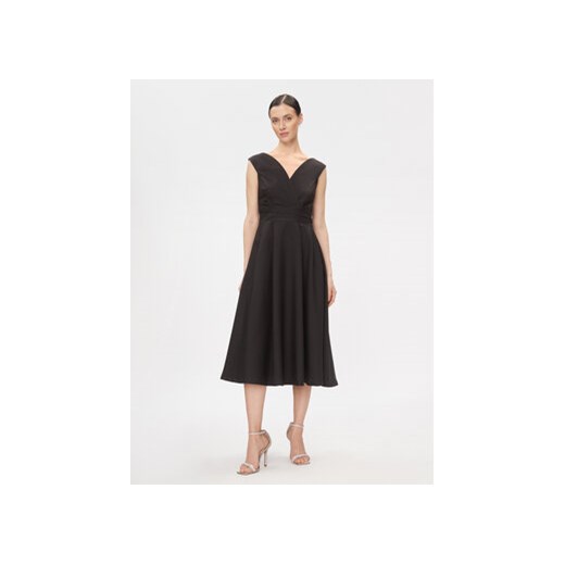 Rinascimento Sukienka koktajlowa CFC0116143003 Czarny Regular Fit ze sklepu MODIVO w kategorii Sukienki - zdjęcie 168525481