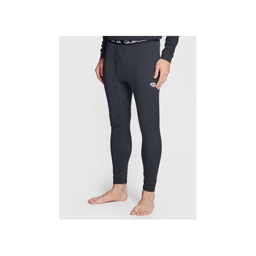Quiksilver Bielizna termoaktywna dolna EQYLW03049 Czarny Regular Fit ze sklepu MODIVO w kategorii Spodnie męskie - zdjęcie 168525514