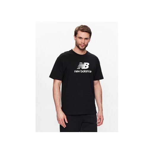 New Balance T-Shirt MT31541 Czarny Relaxed Fit ze sklepu MODIVO w kategorii T-shirty męskie - zdjęcie 168526102