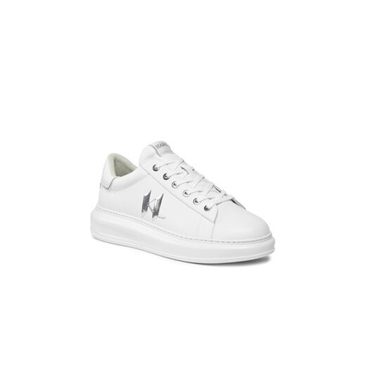 KARL LAGERFELD Sneakersy KL52518 Biały Karl Lagerfeld 42 MODIVO