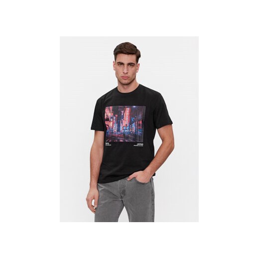 Only & Sons T-Shirt Lex 22028171 Czarny Relaxed Fit ze sklepu MODIVO w kategorii T-shirty męskie - zdjęcie 168526812