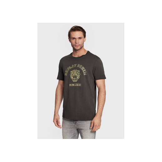 Replay T-Shirt M6319.000.22658F Szary Regular Fit ze sklepu MODIVO w kategorii T-shirty męskie - zdjęcie 168527021