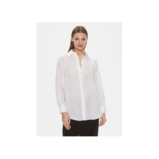 Marella Koszula Racla 2413111104 Biały Regular Fit ze sklepu MODIVO w kategorii Koszule damskie - zdjęcie 168527050