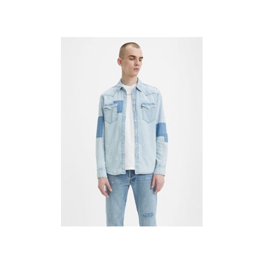 Levi's® Koszula jeansowa Ainsile 85745-0129 Niebieski Regular Fit ze sklepu MODIVO w kategorii Koszule męskie - zdjęcie 168527332