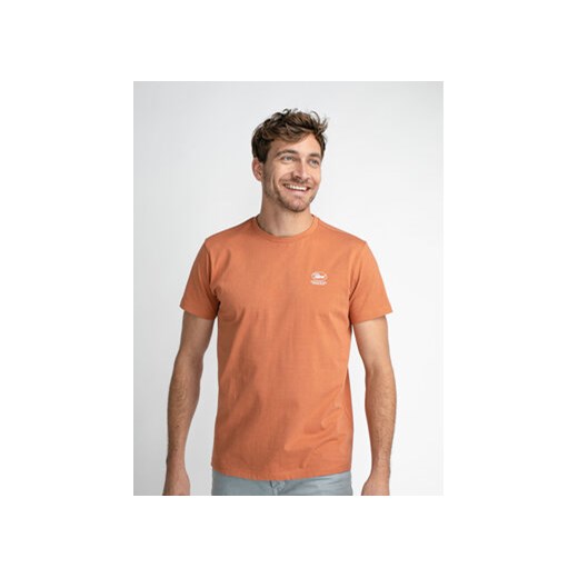 Petrol Industries T-Shirt M-1030-TSR609 Pomarańczowy Regular Fit ze sklepu MODIVO w kategorii T-shirty męskie - zdjęcie 168527370