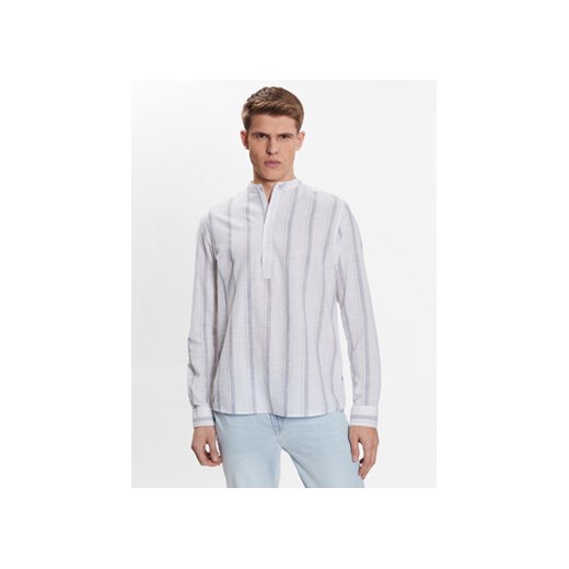 LTB Koszula Ragesa 49071 Biały Regular Fit ze sklepu MODIVO w kategorii Koszule męskie - zdjęcie 168527553