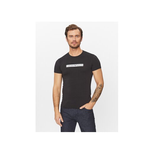 Emporio Armani Underwear T-Shirt 111035 3F517 00020 Czarny Regular Fit ze sklepu MODIVO w kategorii T-shirty męskie - zdjęcie 168527613