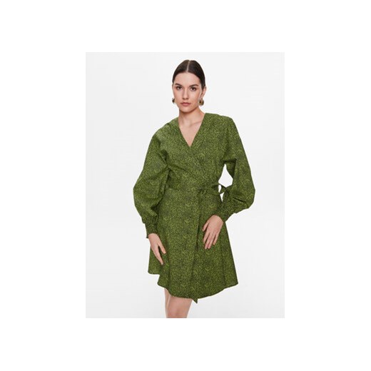 Gestuz Sukienka codzienna Calliope 10906954 Zielony Regular Fit ze sklepu MODIVO w kategorii Sukienki - zdjęcie 168528201