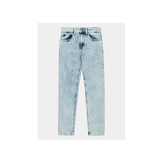 Calvin Klein Jeans Jeansy IB0IB01914 Niebieski Regular Fit ze sklepu MODIVO w kategorii Spodnie chłopięce - zdjęcie 168528272