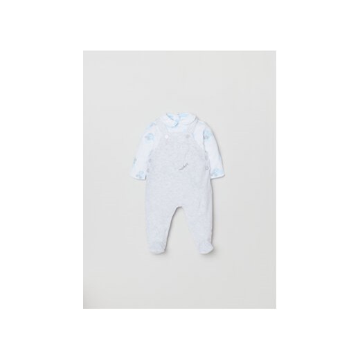 OVS Komplet dziecięcy MICKEY 1820400 Szary Regular Fit ze sklepu MODIVO w kategorii Komplety niemowlęce - zdjęcie 168528574