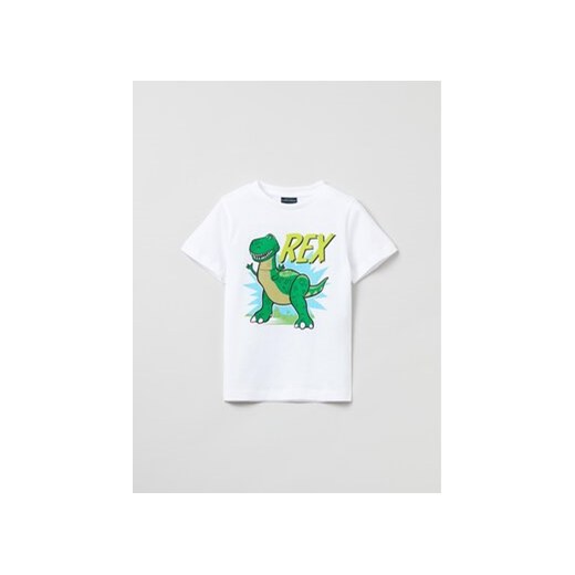OVS T-Shirt LIGHTYEAR 1737878 Biały Regular Fit ze sklepu MODIVO w kategorii T-shirty chłopięce - zdjęcie 168528821