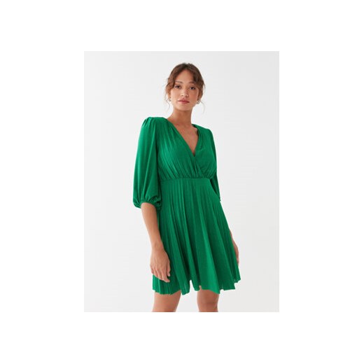 Liu Jo Sukienka koktajlowa CF3224 J1923 Zielony Regular Fit ze sklepu MODIVO w kategorii Sukienki - zdjęcie 168528884