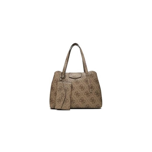 Guess Torebka Eco Brenton (EBO) HWEBO8 39009 Beżowy Guess uniwersalny promocyjna cena MODIVO