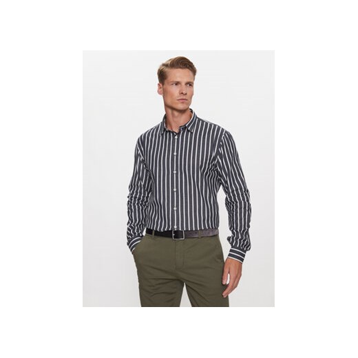 Lindbergh Koszula 30-203484 Granatowy Slim Fit XL okazyjna cena MODIVO
