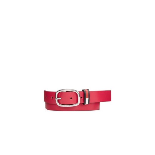Tommy Jeans Pasek Damski Tjw Oval Co Shape 3.0 AW0AW15484 Różowy ze sklepu MODIVO w kategorii Paski damskie - zdjęcie 168529343