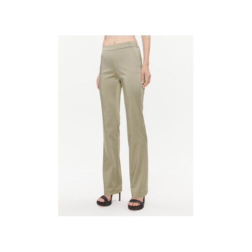 Marciano Guess Spodnie materiałowe 3BGB13 9558Z Beżowy Regular Fit ze sklepu MODIVO w kategorii Spodnie damskie - zdjęcie 168529384