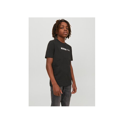Jack&Jones Junior T-Shirt 12225316 Czarny Regular Fit ze sklepu MODIVO w kategorii T-shirty chłopięce - zdjęcie 168529722