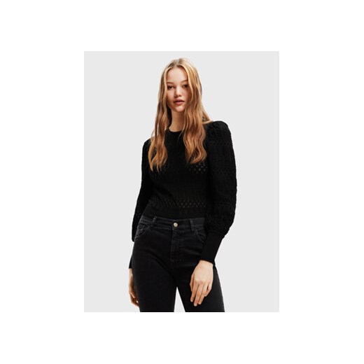Desigual Sweter Ona 22WWJFAG Czarny Regular Fit ze sklepu MODIVO w kategorii Swetry damskie - zdjęcie 168530721