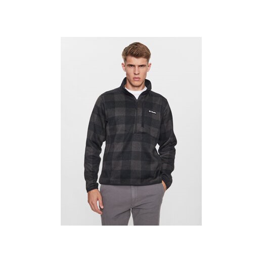 Columbia Polar Sweater Weather™ II Printed Half Zip Czarny Regular Fit ze sklepu MODIVO w kategorii Bluzy męskie - zdjęcie 168530803