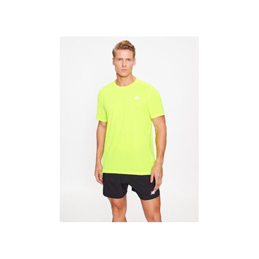 New Balance T-Shirt Accelerate Short Sleeve MT23222 Zielony Regular Fit New Balance S MODIVO okazja