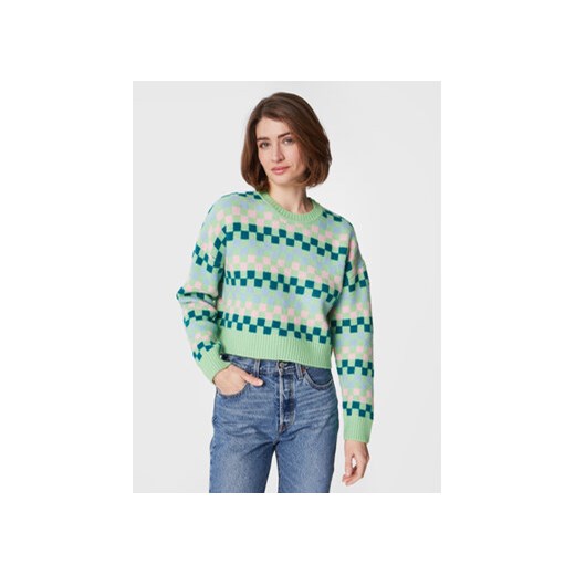 Cotton On Sweter 2055400 Zielony Regular Fit ze sklepu MODIVO w kategorii Swetry damskie - zdjęcie 168531012