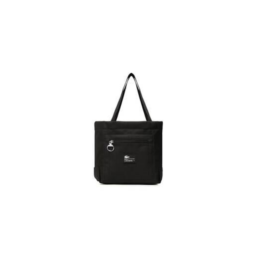 Lacoste Torebka S Shopping Bag NF4197WE Czarny ze sklepu MODIVO w kategorii Torby Shopper bag - zdjęcie 168531382