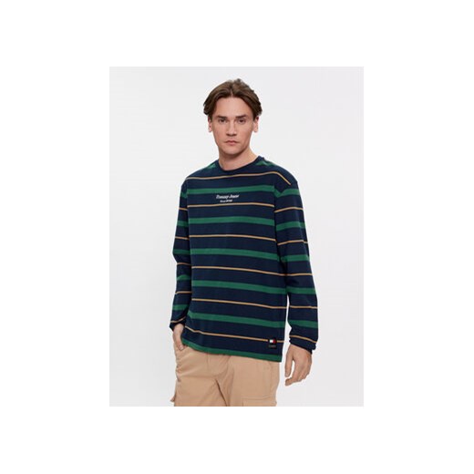 Tommy Jeans Longsleeve Stripe DM0DM18422 Kolorowy Regular Fit ze sklepu MODIVO w kategorii T-shirty męskie - zdjęcie 168531700