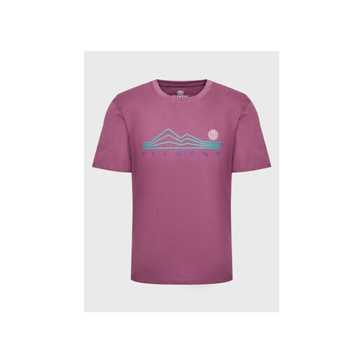 Element T-Shirt Ridgeline F1SSK8 Fioletowy Regular Fit ze sklepu MODIVO w kategorii T-shirty męskie - zdjęcie 168531820