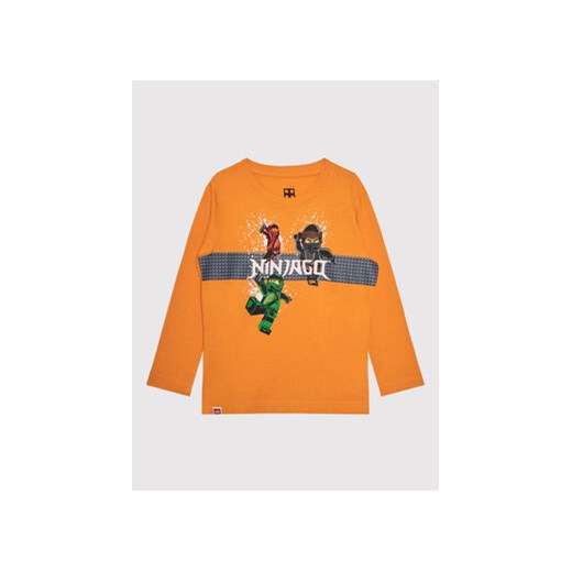 LEGO Bluzka 12010467 Pomarańczowy Regular Fit ze sklepu MODIVO w kategorii T-shirty chłopięce - zdjęcie 168531822