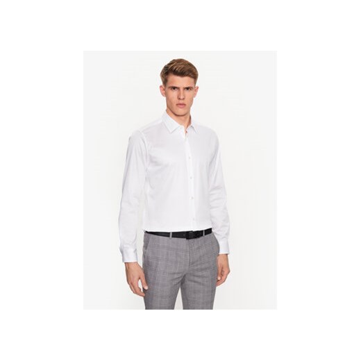 JOOP! Koszula 30034139 Biały Slim Fit ze sklepu MODIVO w kategorii Koszule męskie - zdjęcie 168532362