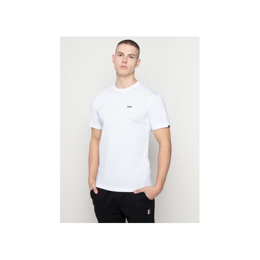 Vans T-Shirt Left Chest Logo VN0A3CZEY281 Biały Classic Fit ze sklepu MODIVO w kategorii T-shirty męskie - zdjęcie 168532490