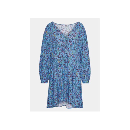 Tommy Hilfiger Curve Sukienka codzienna WW0WW39233 Niebieski Regular Fit ze sklepu MODIVO w kategorii Sukienki - zdjęcie 168532551