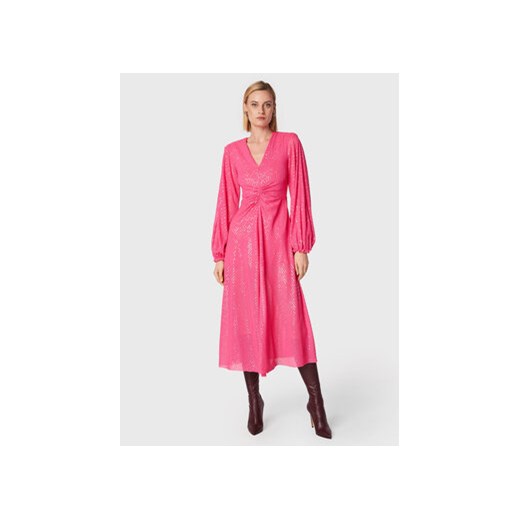 ROTATE Sukienka koktajlowa Sequins RT1959 Różowy Regular Fit ze sklepu MODIVO w kategorii Sukienki - zdjęcie 168532733