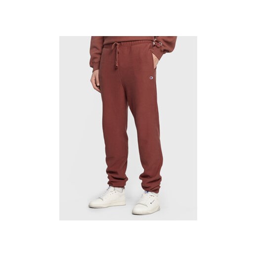 Champion Spodnie dresowe Acid Wash 217982 Czerwony Custom Fit ze sklepu MODIVO w kategorii Spodnie męskie - zdjęcie 168533301